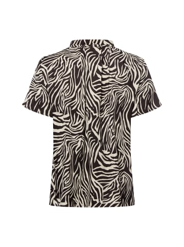 More & More Blusenshirt in schoko ecru - 0001