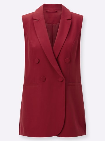 WITT WEIDEN Weste in kirsche