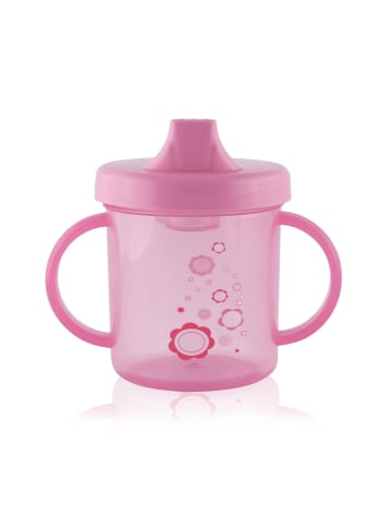 BABY CARE Henkelbecher Trinkbecher 210ml in rosa