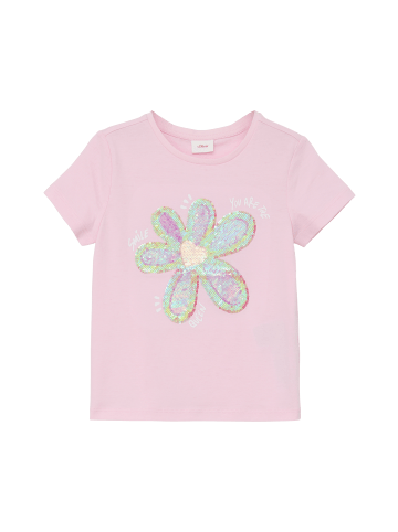 s.Oliver T-Shirt kurzarm in Pink