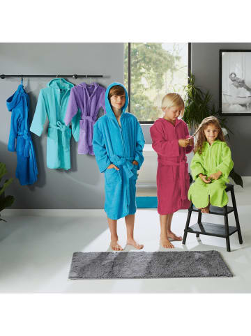 Erwin Müller Frottier Kinder-Kapuzenbademantel in fuchsia