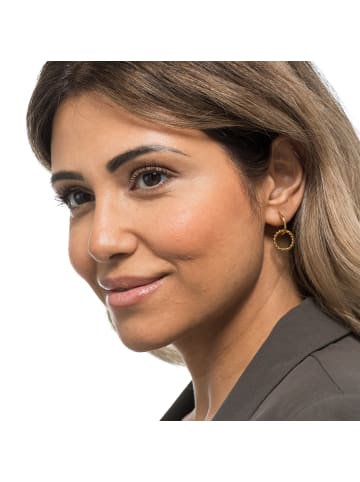 Steel_Art Ohrcreole Damen Anna goldfarben in goldfarben