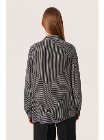 Soaked in Luxury Langarm - Hemd SLMolly Casual fit in Monogram Line Print