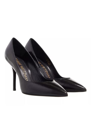 Stuart Weitzman Eva 100 Pump Black in black