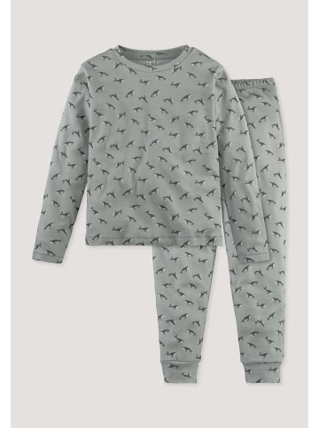 Hessnatur Pyjama in nebelgrau