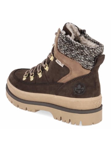 rieker Schnürstiefel in brown