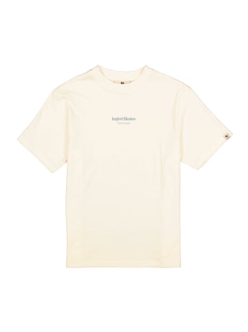 Garcia T-Shirt mit Rückenprint in off white