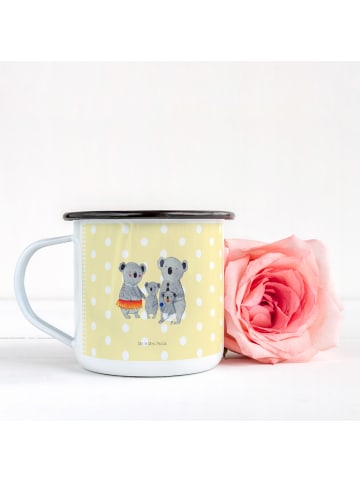 Mr. & Mrs. Panda Teetasse Koala Familie ohne Spruch in Gelb Pastell