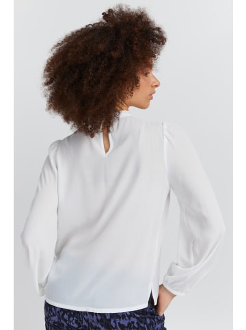 ICHI Bluse langarm IHCELLANI Regular fit in Cloud Dancer