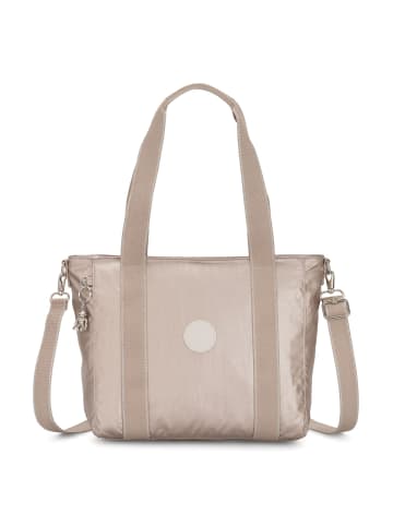 Kipling Basic Plus Asseni S Shopper Tasche 40 cm in metallic glow