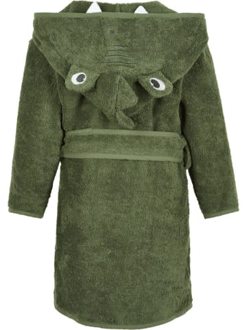 Pippi Babywear Bademantel in Grün