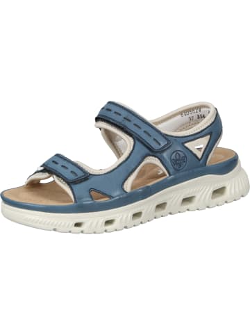 rieker Komfort-Sandalen in royal/perlcreme