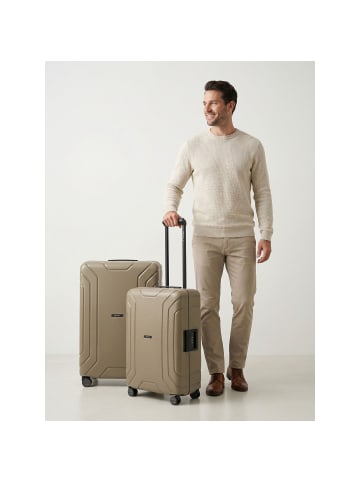Redolz Essentials 15 4-Rollen Kofferset M+L mit Dreipunktverschluss cool beige