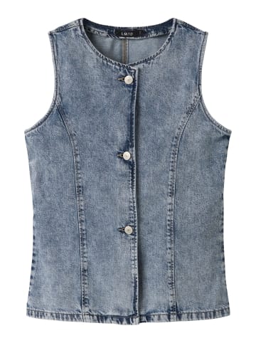 name it Jeansweste in Light Blue Denim1