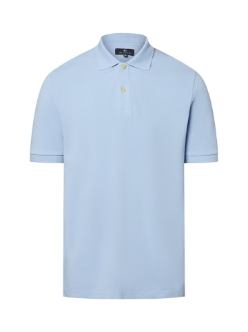 Nils Sundström Poloshirt in hellblau