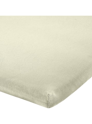 Erwin Müller Single-Jersey Topper-Spannbettlaken Freising in natur