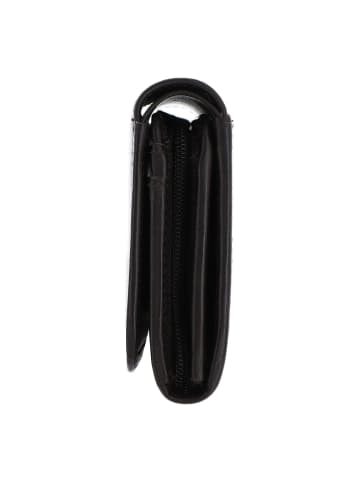 Golden Head Polo Geldbörse RFID Schutz Leder 10 cm in dunkelbraun