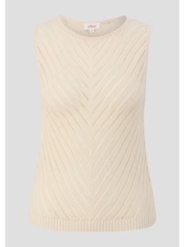 s.Oliver Strickpullunder in 8105_beige