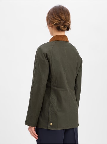 Barbour Jacke Beadnell Wax in oliv