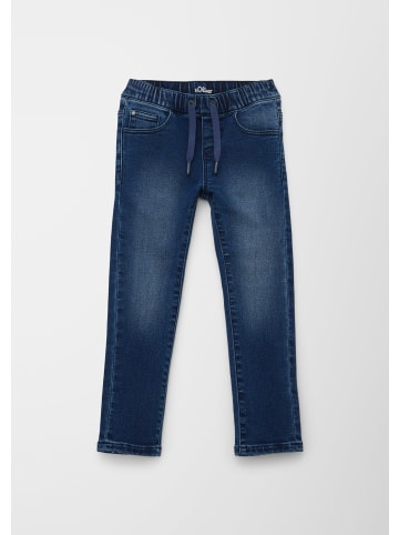 s.Oliver Jeans-Hose lang in Blau