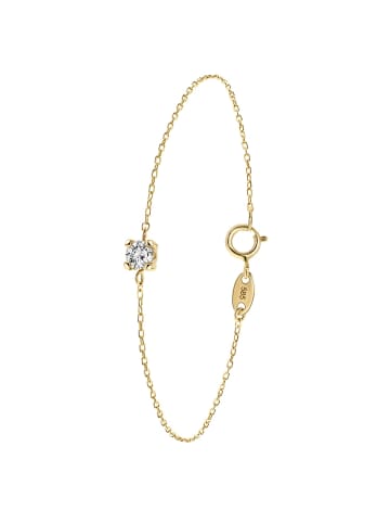 Lucardi 585 Gold Armband  Quadratisch