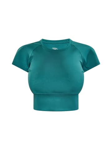 IZIA Crop-Top in Petrol