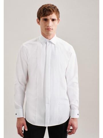 Seidensticker Langarm Business Hemd für Herren in weiß