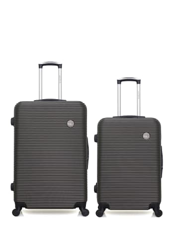 BlueStar 2 tlg. Kofferset LONDON in Anthrazit (95L/64L)