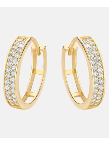 Diamant L'éternel Ohrringe aus 375 Gelbgold