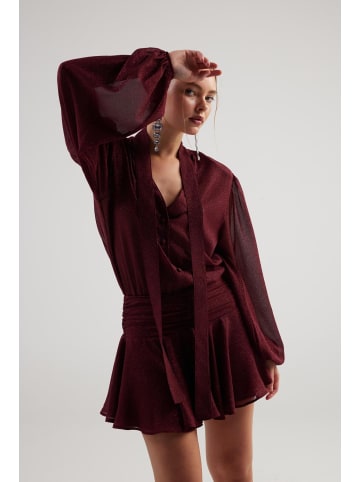Holly Lolly Kleid in Bordeaux