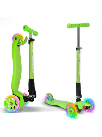 Apollo Kinderscooter " Kids Whiz " in grün