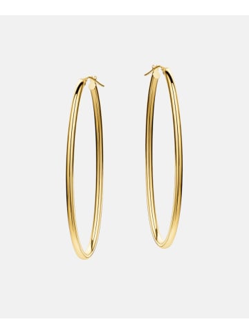 Vanlere Creolen aus 375 Gelbgold
