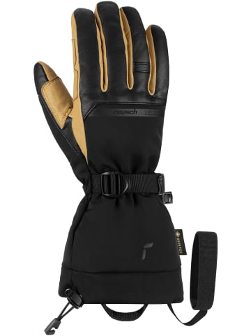 Reusch Fingerhandschuhe Discovery GORE-TEX TOUCH-TEC™ in 7490 black / camel