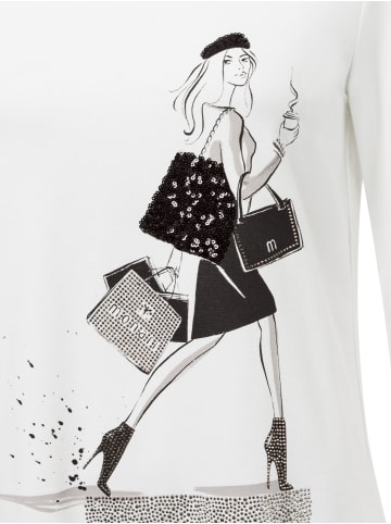 monari Langarmshirt in ecru