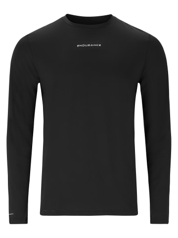 Endurance Langarmshirt Webern in 1001 Black