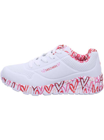 Skechers Sneakers UNO LITE - LOVELY LUV in white/red/pink