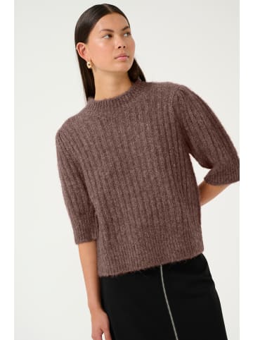 Karen By Simonsen Strickpullover KBRoma in Plum Truffle