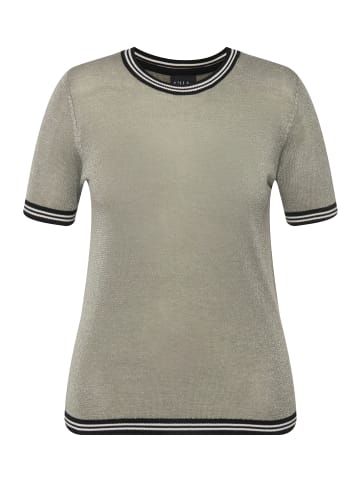 Ulla Popken Pullover in grau melange