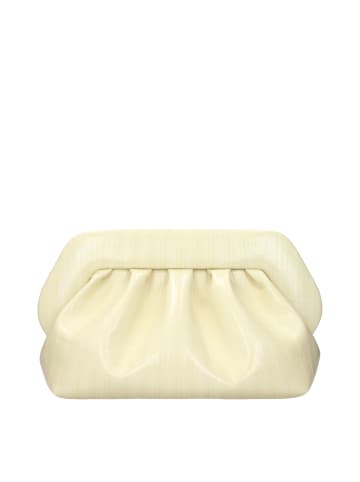 THEMOIRè Beige Leder Clutch Tasche