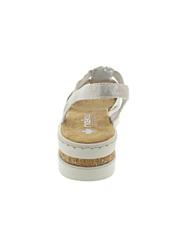 rieker Sandalen in silber