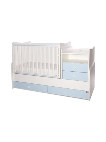 Lorelli Baby- und Kinderbett Combo in blau