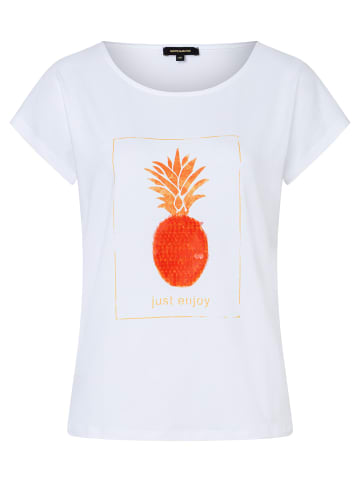 More & More Kurzarmshirt in white