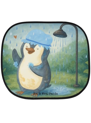 Mr. & Mrs. Panda Sonnenschutz Auto Pinguin Duschen Design ohne S... in Weiß