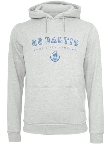 F4NT4STIC Hoodie Go Baltic in grau meliert