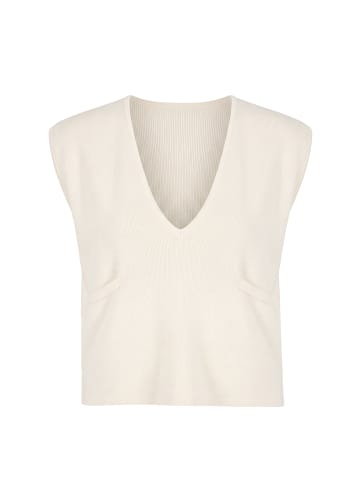 Ulla Popken Pullover in perlweiß
