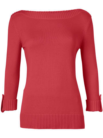 WITT WEIDEN Pullover in korallenrot