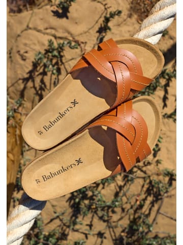 babunkers Pantoletten  in braun