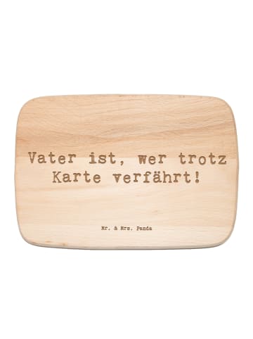 Mr. & Mrs. Panda Schneidebrett Spruch Vater Abenteuer mit Spruch in Transparent