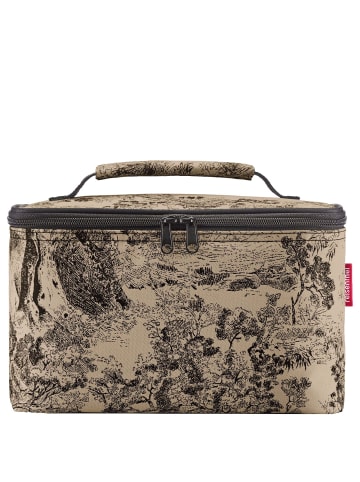 Reisenthel travelling - Beautycase 28 cm (jacquard grey) in jacquard brown