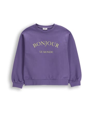 Coccodrillo Oversize-Sweatshirt in violett
